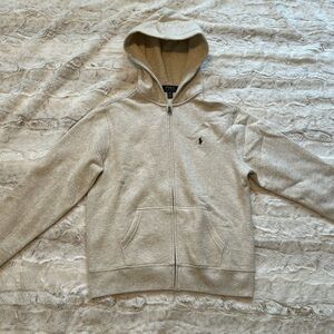Light Grey Polo Ralph Lauren Zip Up